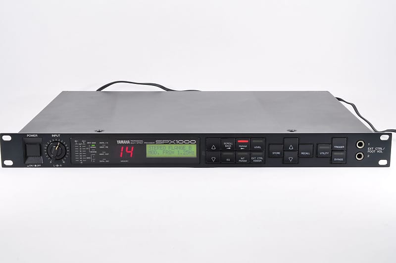 Yamaha SPX1000 Professional Multi-Effect Processor 1U | Reverb