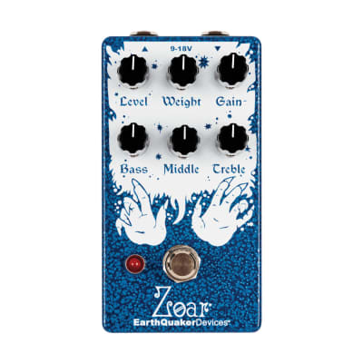 EarthQuaker Devices Zoar Dynamic Audio Grinder Fuzz Pedal for sale