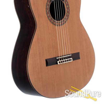Christopher Berkov Cedar/Rosewood Nylon String Guitar - Used image 2