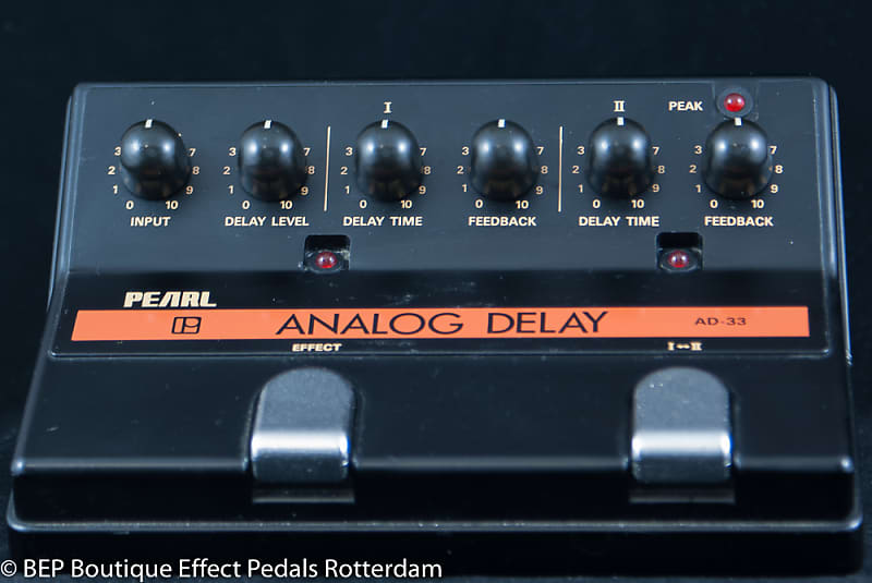 Pearl AD-33 Analog Delay early 80's Japan s/n 857007 with