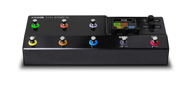 Line 6 HX Stomp Silver Edition＆BOSS FS7 Line 6 HX Stomp Multi-Effects Processor Pedal | zZounds