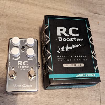 Reverb.com listing, price, conditions, and images for xotic-effects-rc-booster-scott-henderson