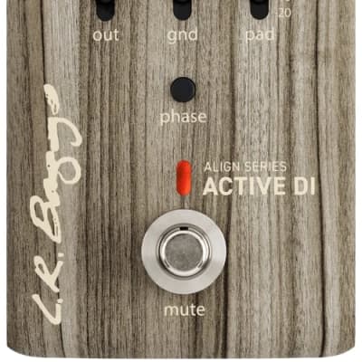 LR Baggs Align Active DI All-Discrete Active DI Pedal (Open Box) image 1