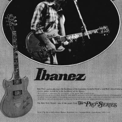 Ibanez IBANEZ PROFESSIONAL 2681 Bob Weir Artist model 1977 Natural image 10