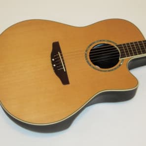Ovation Celebrity CC29S Contour Body Acoustic-Electric Guitar Cedar Top image 2