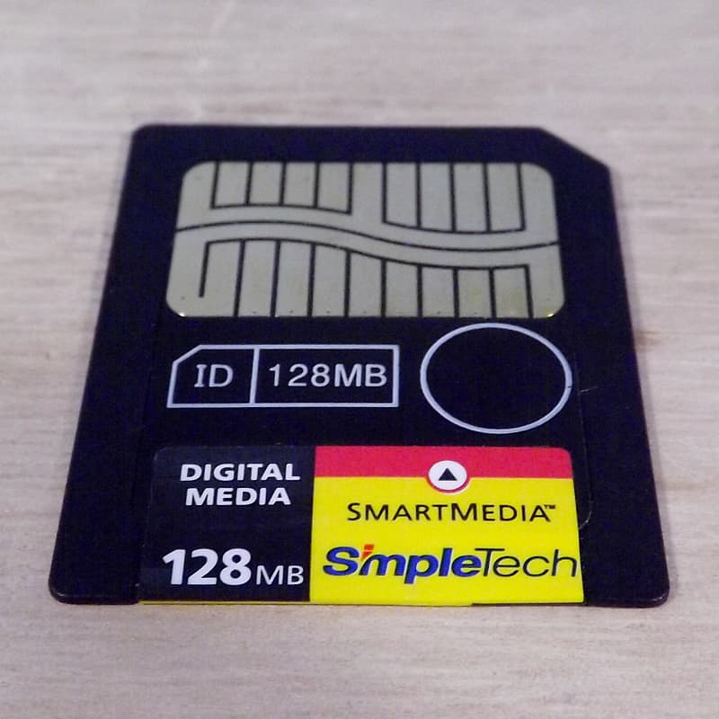 Smartmedia 128MB 3.3V Memory Card Reverb