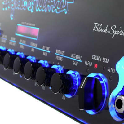 Hughes & Kettner BlackSpirit 200W Programmable Guitar Head. New! image 9