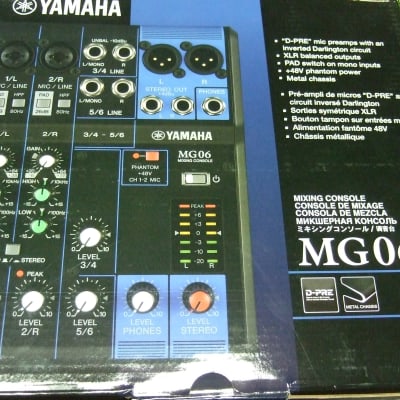 Yamaha MG-06 Mixer 2022 image 2