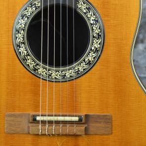 Late 60s Ovation 1624-4 Country Artist - Nylon String Acoustic/Electric Classical Guitar image 1