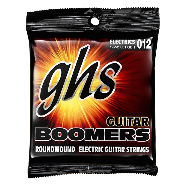 GHS GBH Boomers Heavy Electric Guitar Strings 12-52 image 1