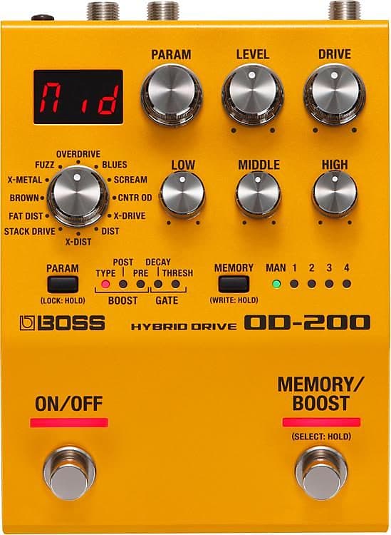 Boss OD-1 Overdrive | Reverb Canada