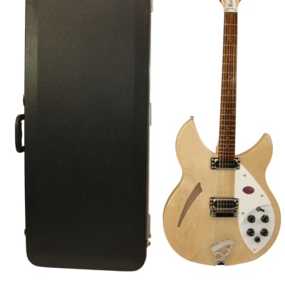 Rickenbacker 330/12 12-String Semi-Hollow Electric Guitar - MapleGlo image 1