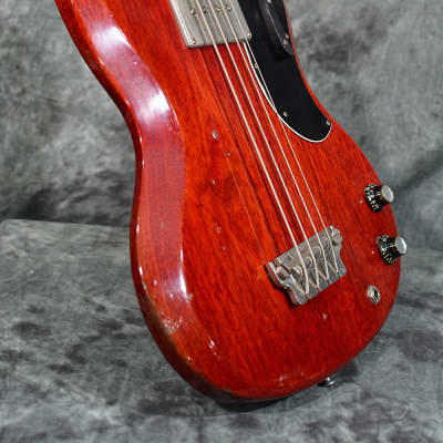 Gibson EB-0 SG 4 String Short Scale Bass Vintage 1964 Cherry Red w Hardshell Case & FAST Shipping image 10