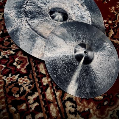 Kmicic cymbals Kmicic Trash Hit 22” Stack cymbal 2025 - Satin Titanium image 3