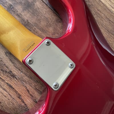 Awesome CIJ Fender Stratocaster Electric Guitar Red Sparkle Tortoise Fujigen ca. 2002 image 15
