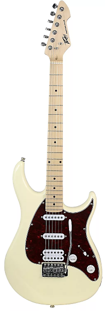 Peavey Raptor Plus HSS Electric Guitar w/ Tremolo Ivory w/ Maple Fretboard image 1