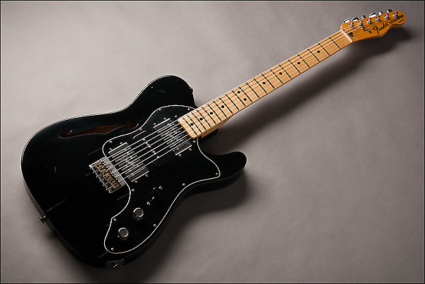 Black thinline store telecaster