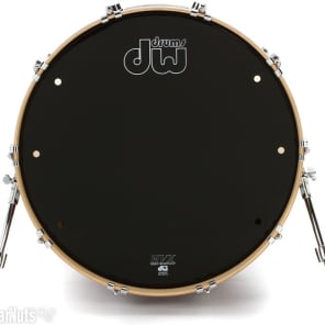 DW Performance Series Bass Drum - 18 x 22 inch - Tobacco Satin Oil image 2