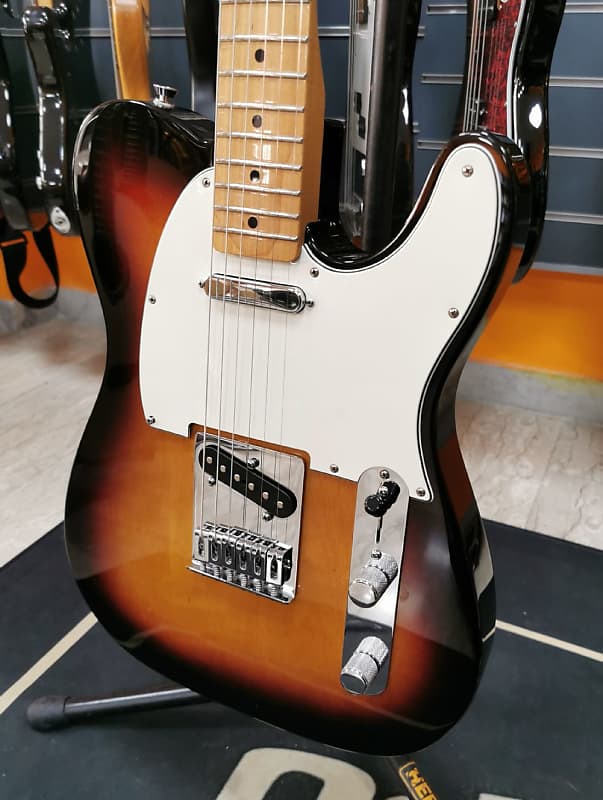 Fender Telecaster Standard MN BSB Electric guitar sunburst color - Made in  mexico