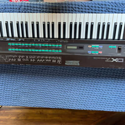 Yamaha DX7 Programmable Algorithm Synthesizer 1983 - 1987 - Black image 5