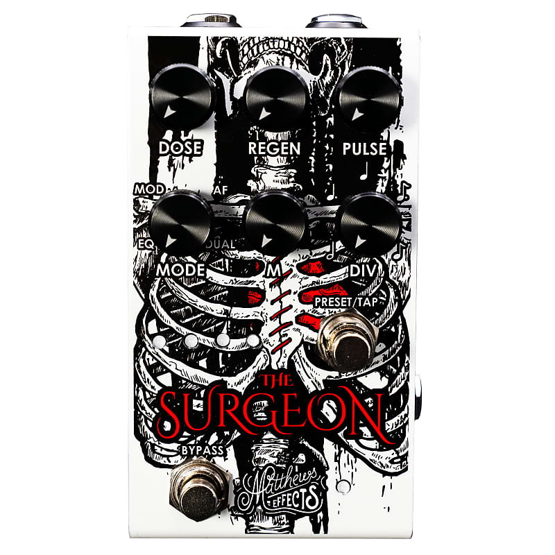 Matthews Effects The Surgeon Delay V2 2022 - Present - White Ribcage Graphic image 1