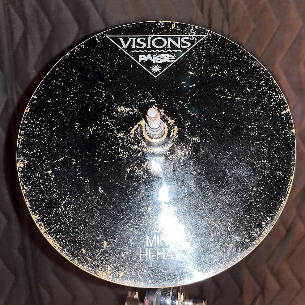 Paiste 8" Visions Mini HiHat Cymbal (Pair) Reverb Australia