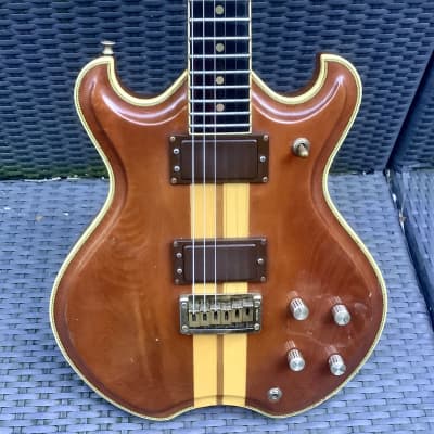 El Maya EM-1300 Neck through / vintage guitar / Japan 70’s / alembic style image 15
