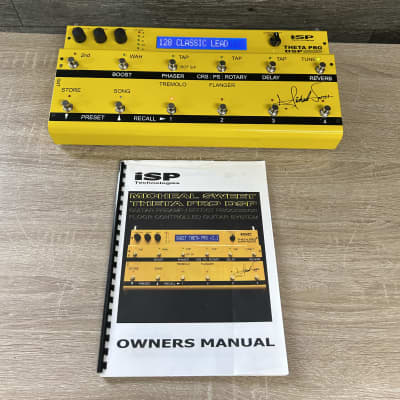 Reverb.com listing, price, conditions, and images for isp-technologies-theta-pedal