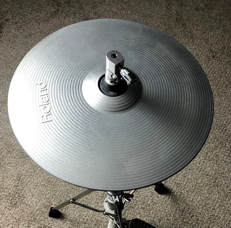 Roland VH-12 V-Hi-Hat - Black | Sweetwater