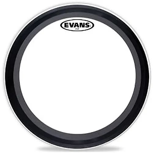 Evans BD20EMADCW EMAD Coated White Bass Drum Head - 20" image 1