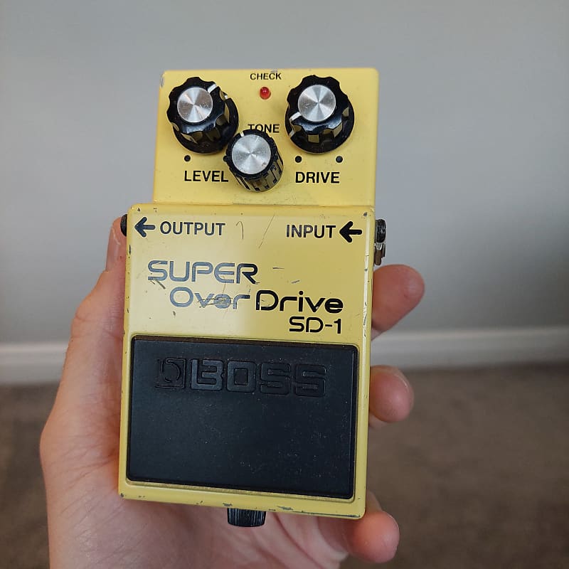 Boss Super Overdrive SD-1 (MODDED) | Reverb