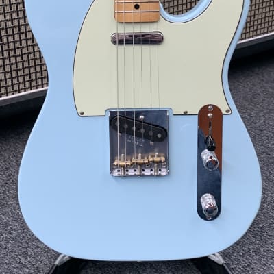 Fender Vintera 50’s Telecaster 2020 Sonic Blue image 1