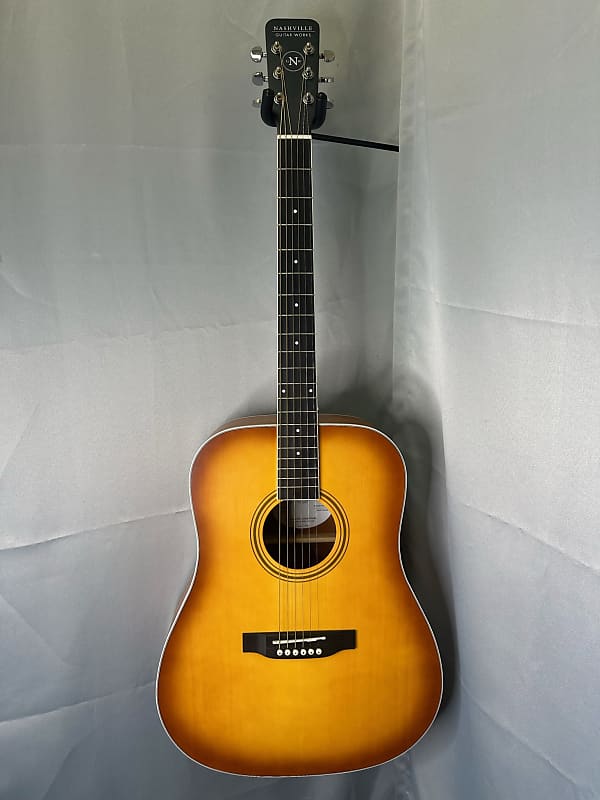 Nashville Guitar Works D10EB Edgeburst Reverb