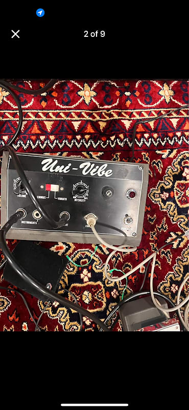 ミ*グ様 ペダル　ジャンク品　Uni-Vibe？　shin-ei？ Shin-ei.com Effects Pedals