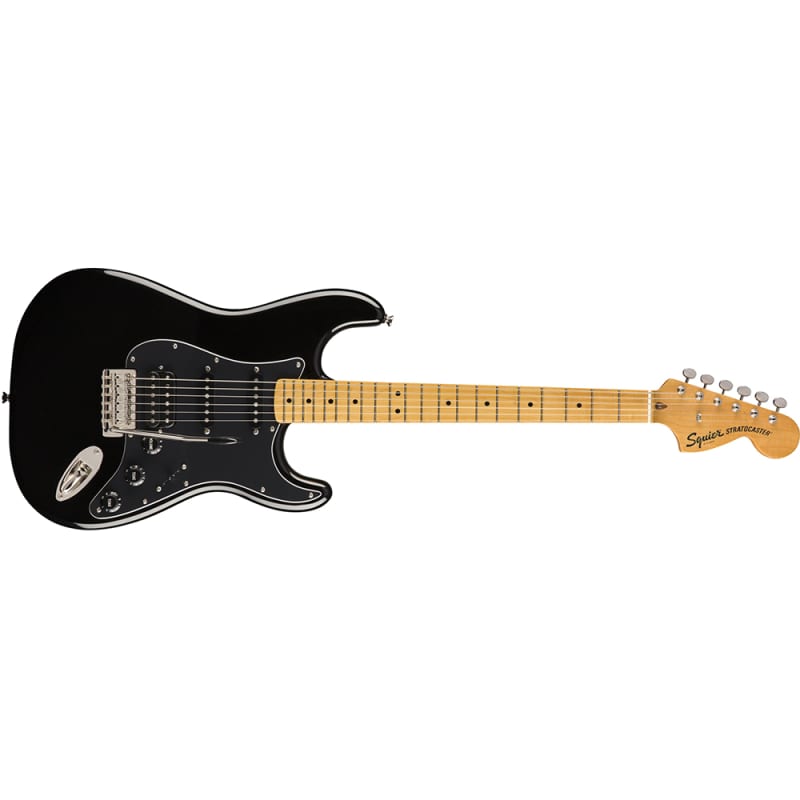 Fender Special Edition Standard Stratocaster Electric Guitar Black MIM