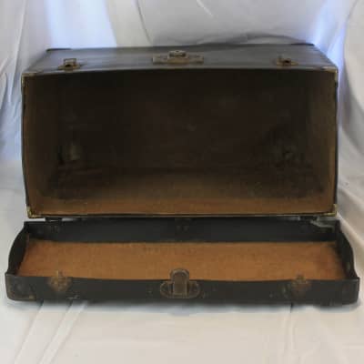 Black Italian Accordion Hard Case 17.50" x 8.25" x 17.50" (44.50cm x 21cm x 44.50cm) image 2