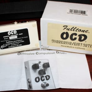 Fulltone OCD V3 Overdrive #15507 Rico blue LED w/ Box and