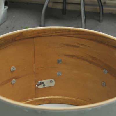 1960s Slingerland Stage Band White Marine Pearl Drum Set image 17