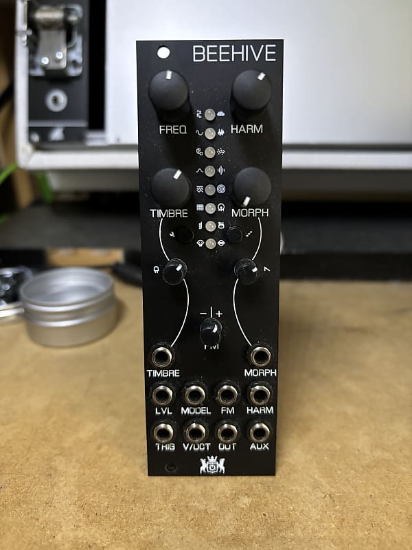 Michigan Synth Works Beehive - Black 8hp Plaits | Reverb