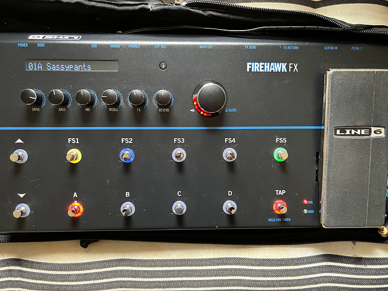 Line 6 Firehawk FX Multi-Effect and Amp Modeler | Reverb