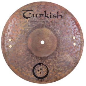 Turkish Cymbals 14" Soundscape Series Jarrod Cagwin Snake Hi-Hat SN-H14 (Pair)