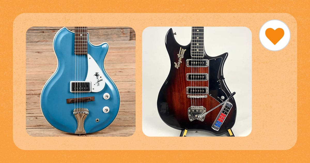 Affordable vintage guitars on sale