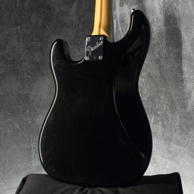Fender Standard Stratocaster Black 1983 image 2