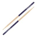 Zildjian Z5ANDP 5A Nylon Tip Hickory Drumsticks w/ Purple DIP