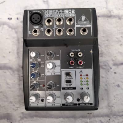 Behringer Xenyx 502 5-Input Compact Mixer w/ Power Supply image 1