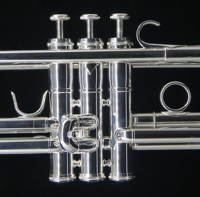 New Adams Sonic Model Professional Bb Trumpet in Silver Plate! image 1