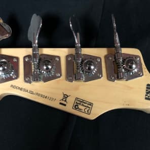 ESP LTD SURVEYOR-414 Quilted Maple 4-String Electric Bass Guitar See-Thru Blue image 8