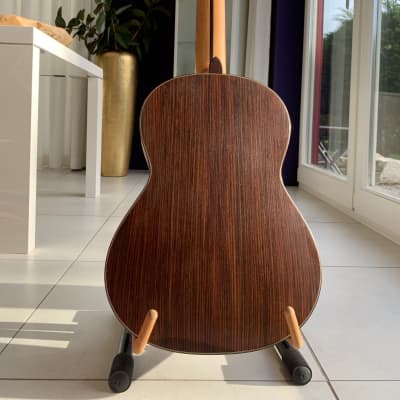 2018 Hanika Natural-PF Custom 7 - Natural Satin | Custom Shop German 7-String Classical Guitar with Monitor Sound Hole | OHSC image 11