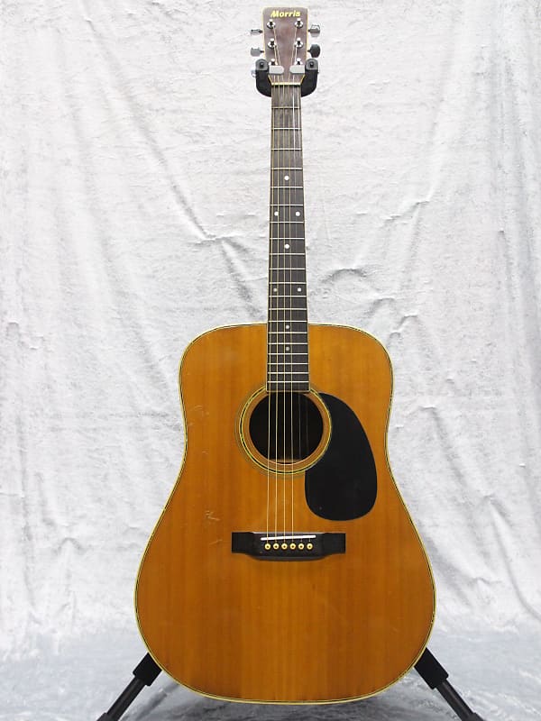MORRIS WG-25 Acoustic Guitar Sunburst Japan Vintage | Reverb