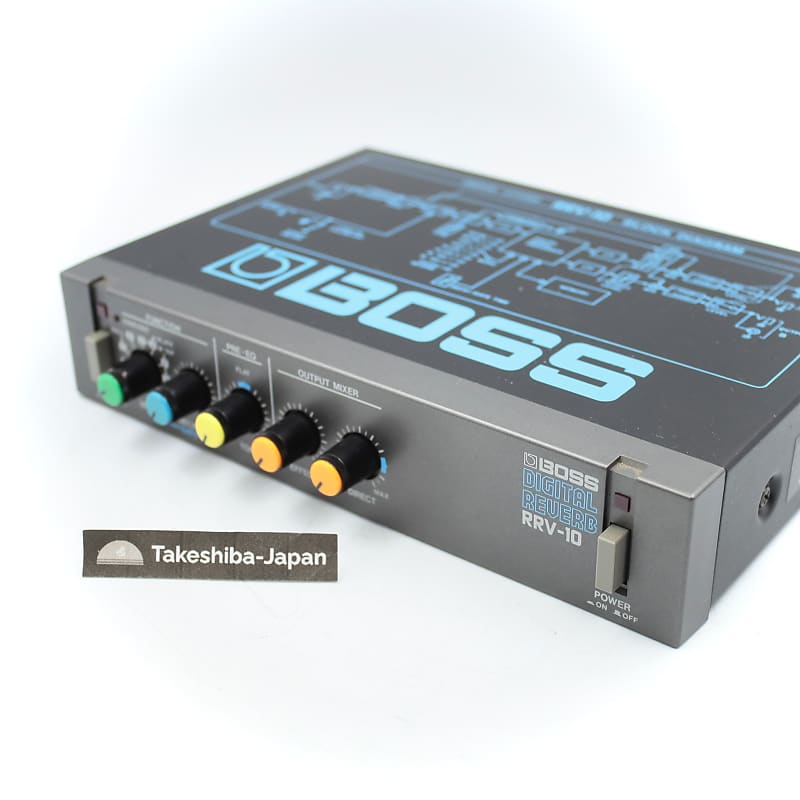 ギター BOSS RRV-10 DIGITAL REVERB Boss RRV-10 Micro Rack Series Digital Reverb | Reverb